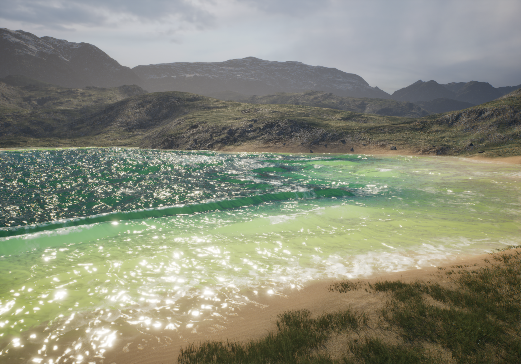 Final Result - Brushify with Oceanology Shore Waves
