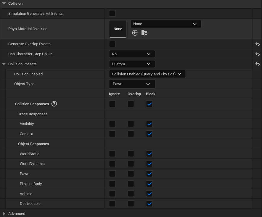 SM_BattleShip collision settings