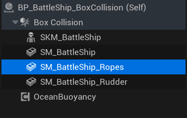 SM_BattleShip_Ropes in hierarchy