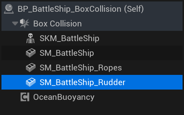 SM_BattleShip_Rudder in hierarchy