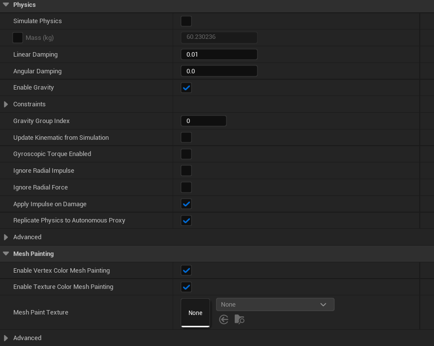 SM_BattleShip_Rudder physics settings