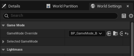 World Settings Game Mode Override