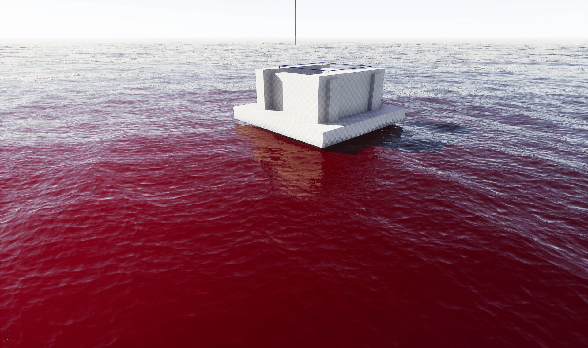 Absorption color demonstration