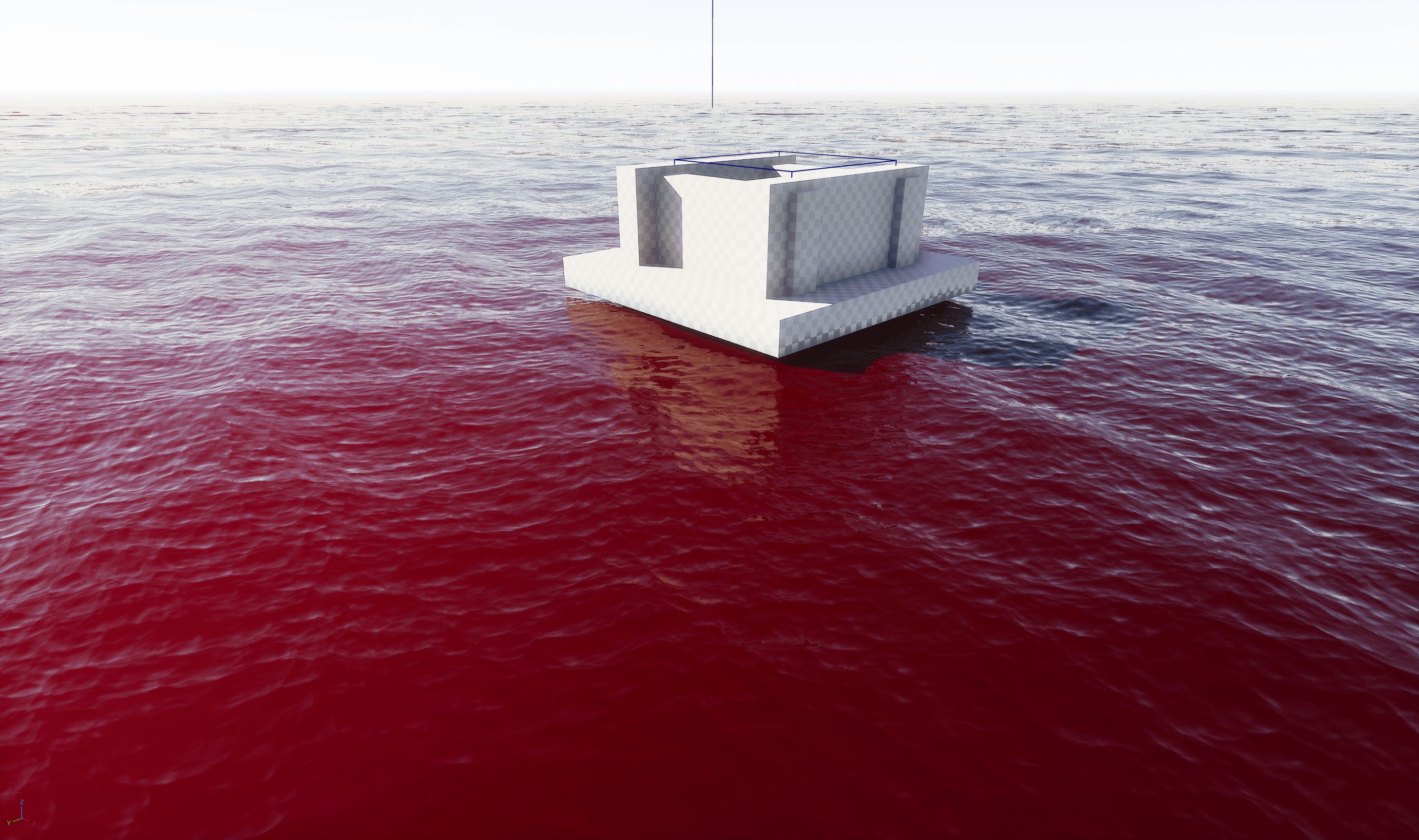 Absorption color demonstration