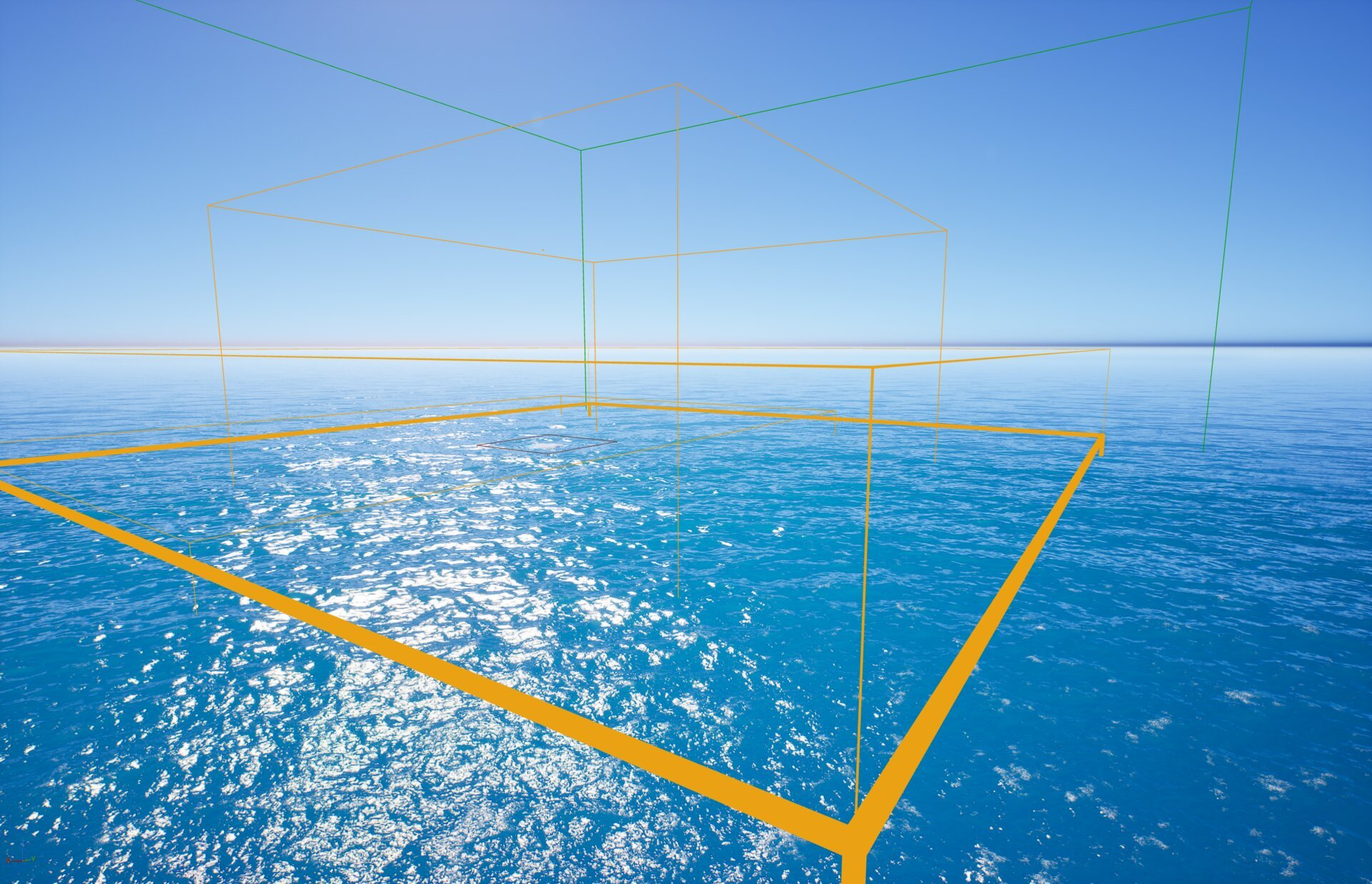 Debug bounds close view